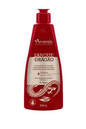 Shampoo Sangue De Dragão 300ml - Arvensis