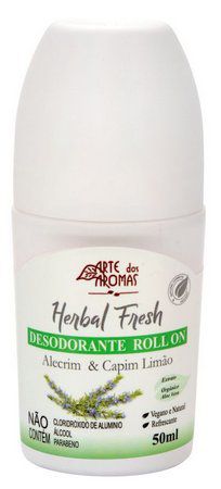 Desodorante Roll On Alecrim & Capim 50ml - Arte dos Aromas