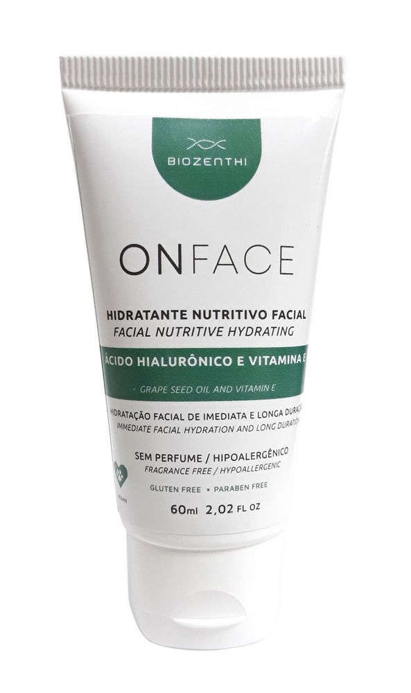 Onface Hidratante Nutritivo Facial 60ml - Biozenthi