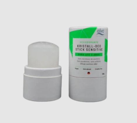 Desodorante Stick Kristall Sensitive (embalagem de Papel) - 120g - Biouté