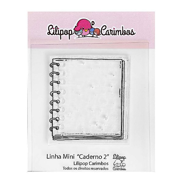 Carimbo Mini Caderno 2 - Lilipop