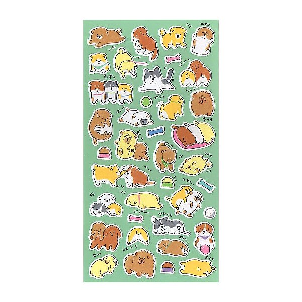 Adesivo Divertido Papel - Filhotes de Cachorro Mw Seals