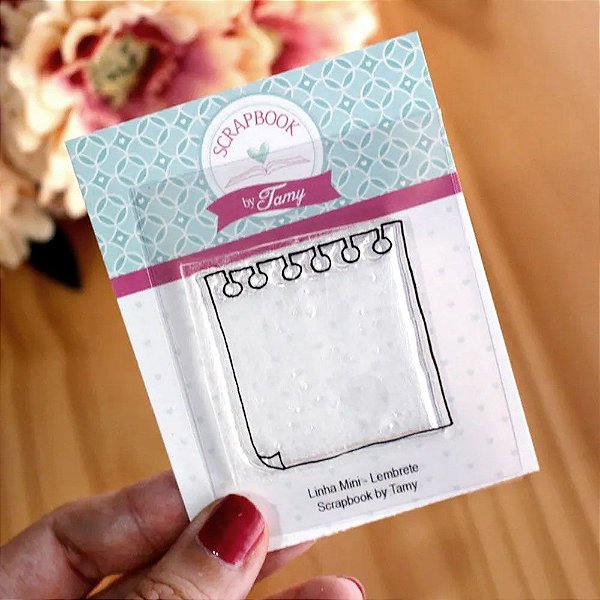 Carimbo Mini Lembrete Scrapbook by Tamy - Lilipop