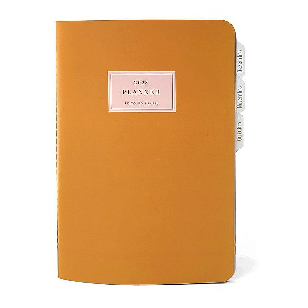 Planner Datado 4º Trimestre 2023 Liso Para Planner A.Craft Tamanho Padrão
