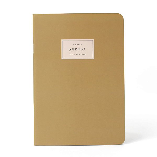 Planner Não Datado Liso Bambu Para Planner A.Craft Tamanho Padrão