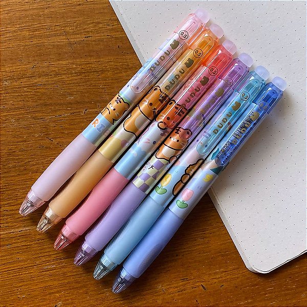 Caneta Apagável Azul 0.5 Tigre Tigrinho Dudu