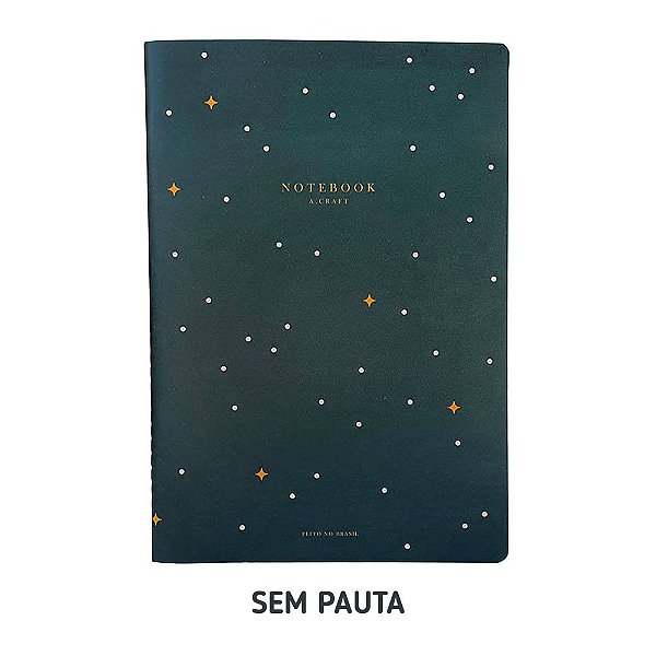 Caderno Sem Pauta Constelação Para Planner A.Craft Tamanho Padrão