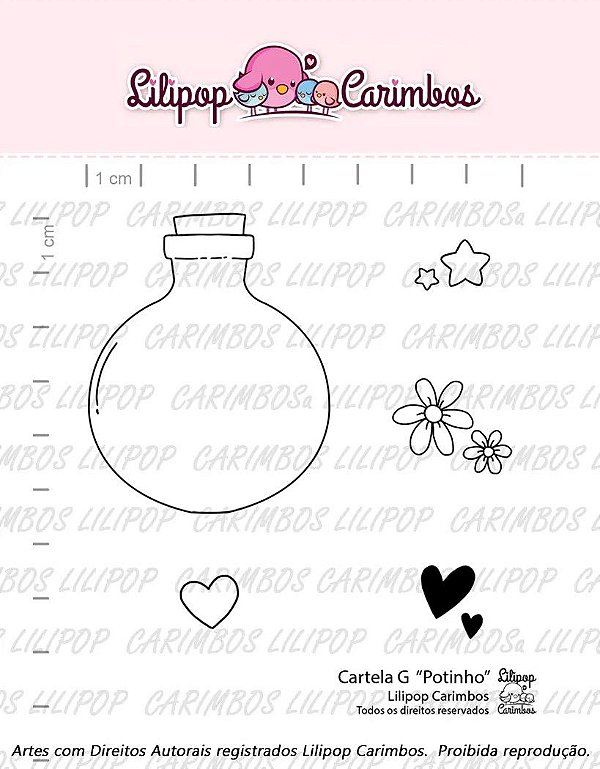 Kit de Carimbos G Potinho - Lilipop