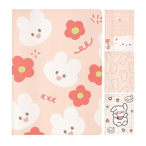 Caderno Brochura Pautado B5 Pink