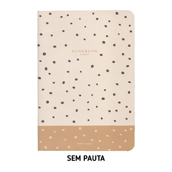 Caderno Sem Pauta Flakes Para Planner A.Craft Tamanho Padrão