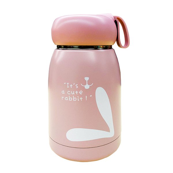 Garrafa Aço Inox 320ml It's a Cute Rabbit