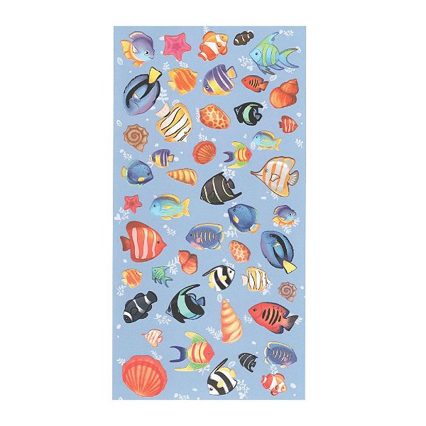 Adesivo Decorativo de Papel - Oceano Nekoni