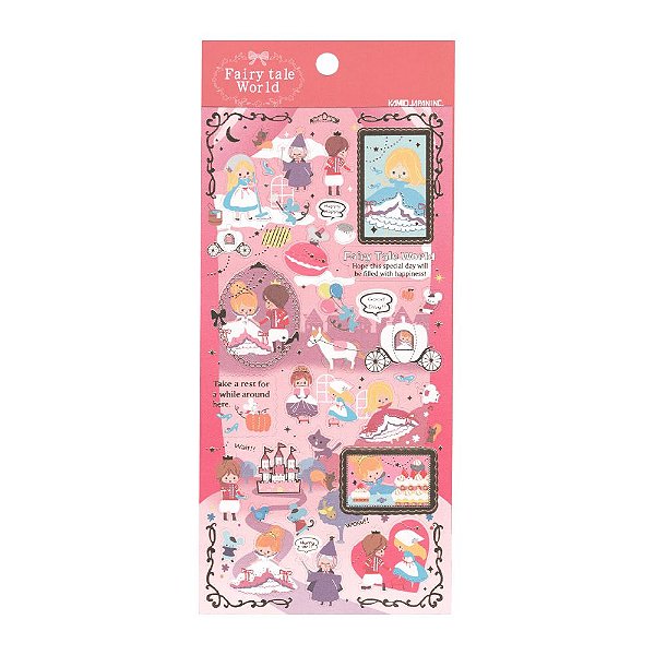 Adesivo Decorativo de Papel - Cinderela Fairy Tale World Kamio Japan