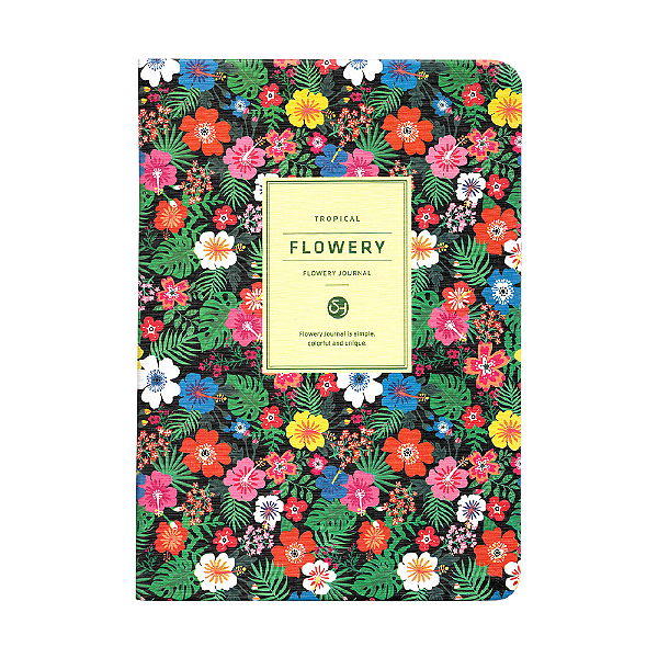 Agenda Permanente A5 (Não Datado) Planner Tropical