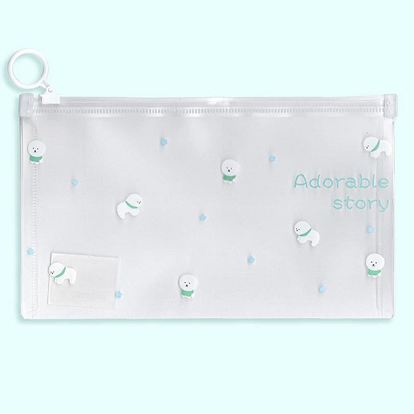 Pasta Zip Bag Multiuso Adorable Story Estrelas