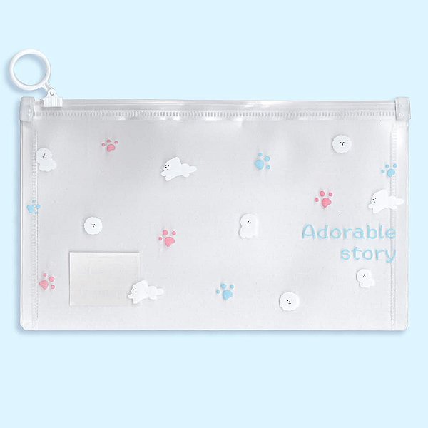 Pasta Zip Bag Multiuso Adorable Story Patinhas