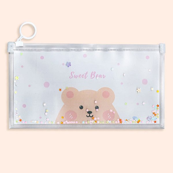 Pasta Zip Bag Multiuso Ursinho