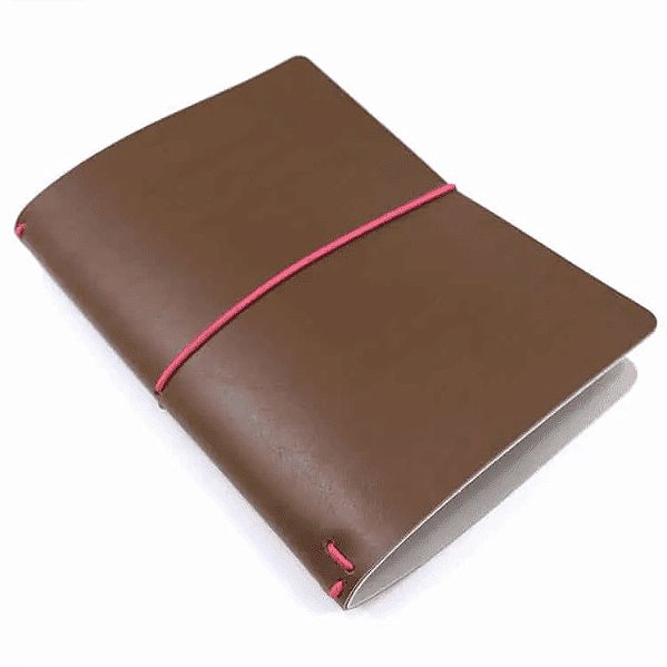 Capa Chocolate (Para 4 Blocos) Para Planner A.Craft Tamanho Padrão