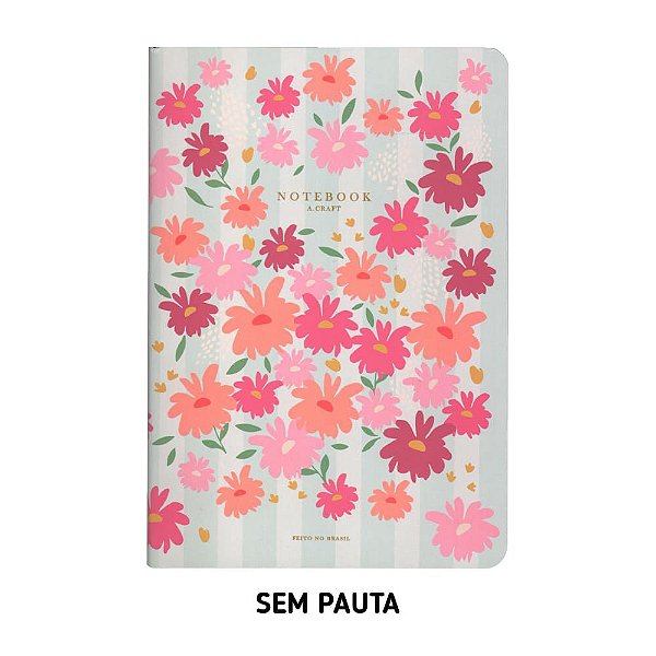 Caderno Sem Pauta Soft Spring Para Planner A.Craft Tamanho Padrão