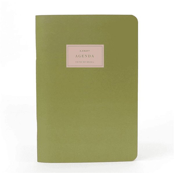 Planner Não Datado Liso Alecrim Para Planner A.Craft Tamanho Padrão