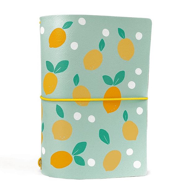 Capa Mint Limão Siciliano (Para 4 Blocos) Para Planner A.Craft Tamanho Padrão
