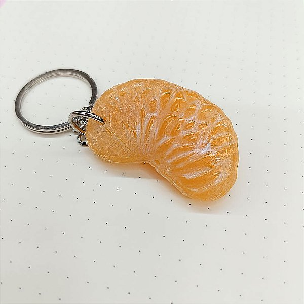 Chaveiro de Comidinha - Mexerica