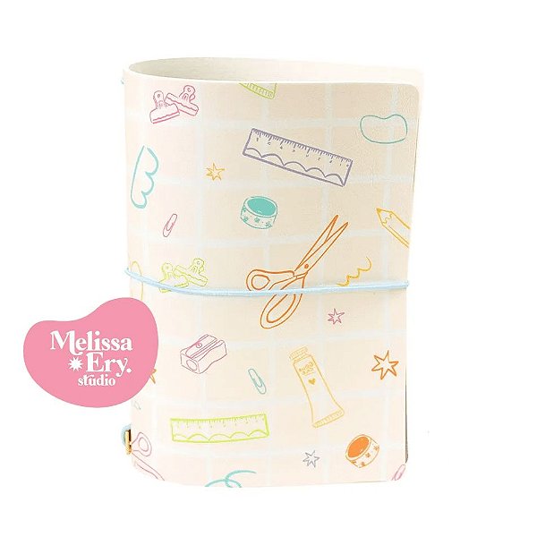 Capa Para Planner A.Craft Tamanho Padrão -Melissa Ery- Magia e Arte (Para 4 Blocos)