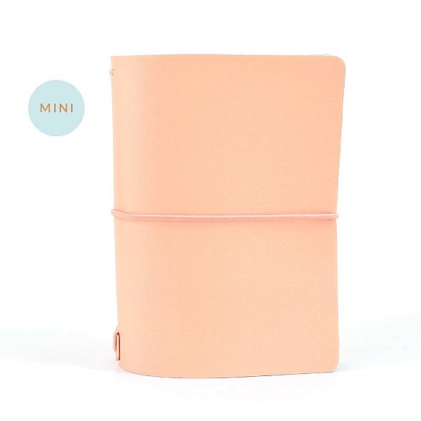 Mini Capa Peach Fuzz (Para 4 Mini Blocos) Para Mini Planner A.Craft