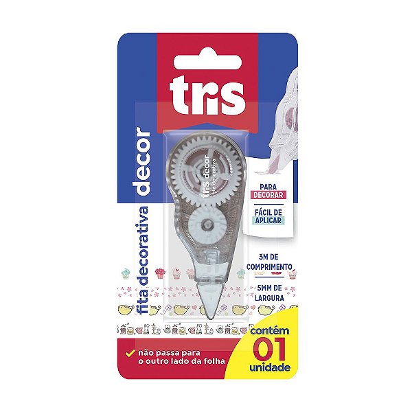 Fita Decorativa Decor 3mx5mm - Tris