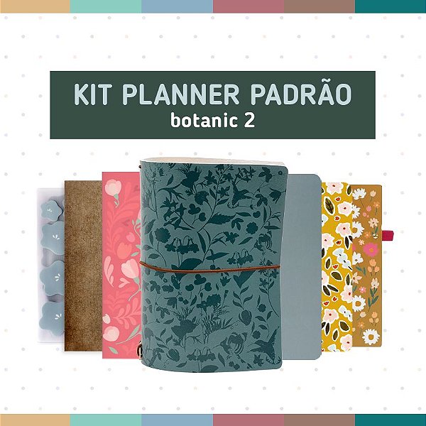 Kit Planner Padrão Botanic 2