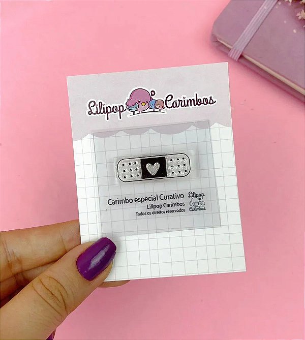 Mini Carimbo Especial Curativo - Lilipop
