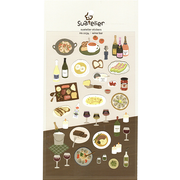 Adesivo Decorativo De Papel Suatelier Wine Bar