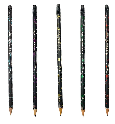 Lápis 2B com Borracha Space CiS