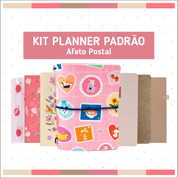 Kit Planner Padrão Afeto Postal
