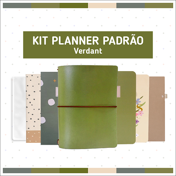 Kit Planner Padrão Verdant