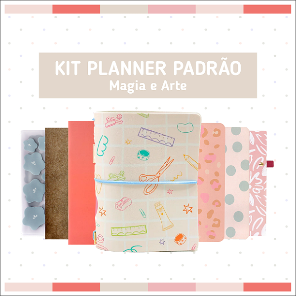 Kit Planner Padrão Magia e Arte