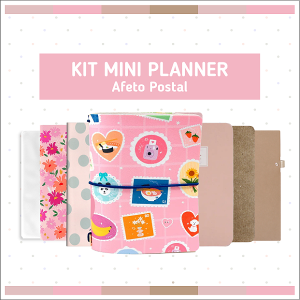 Kit Mini Planner Afeto Postal
