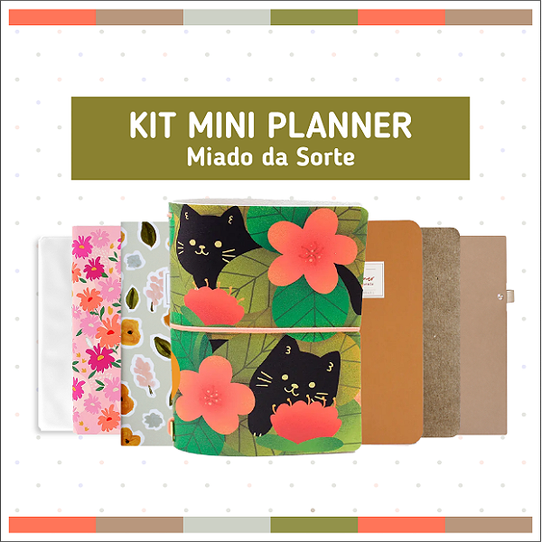Kit Mini Planner Miado da Sorte