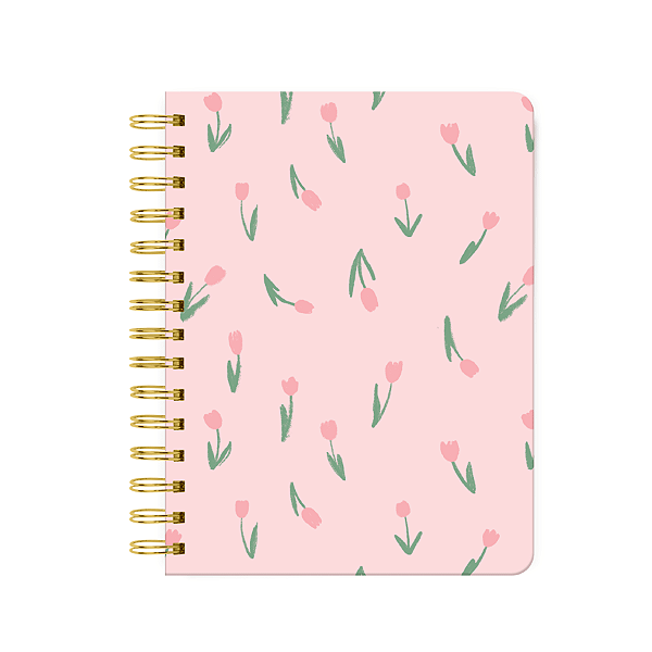 Caderno Pautado Tulipas Smart A5