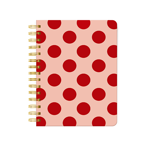 Caderno Pautado Borgonha Smart A5