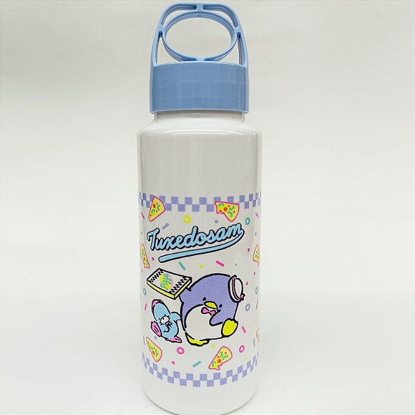 Garrafa Plástica Squeeze 350ML Tuxedosam