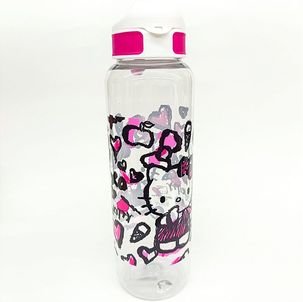 Garrafa Squeeze 1000ML Hello Kitty