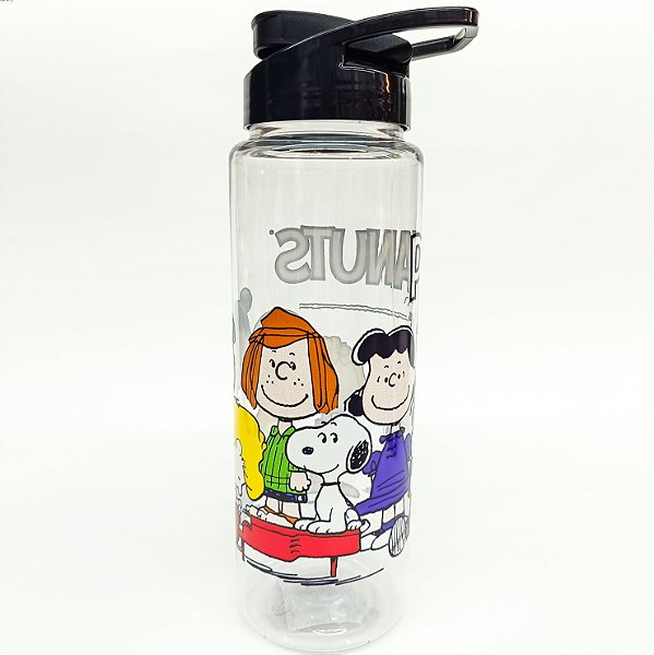 Garrafa Plástica Squeeze 750ML Snoopy e Turma