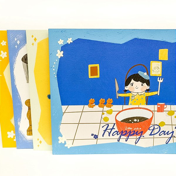 Caderno de Desenho Brochura Sem Pauta A4 Happy Day