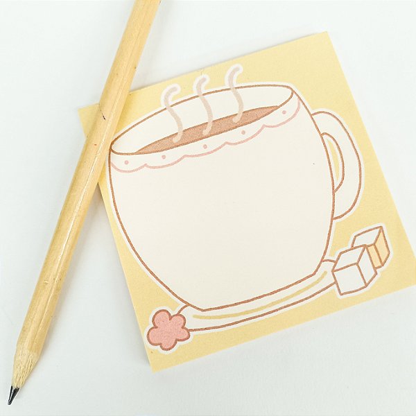 Bloco de Notas Quadrado Bear Bakery