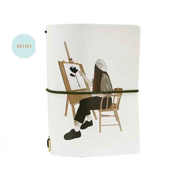 Mini Capa Little Miss Delulu (Para 4 Mini Blocos) Para Mini Planner A.Craft