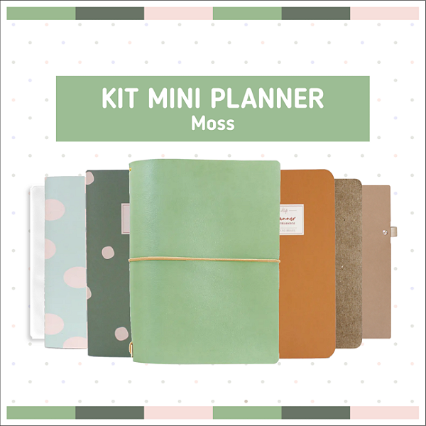 Kit Mini Planner Moss