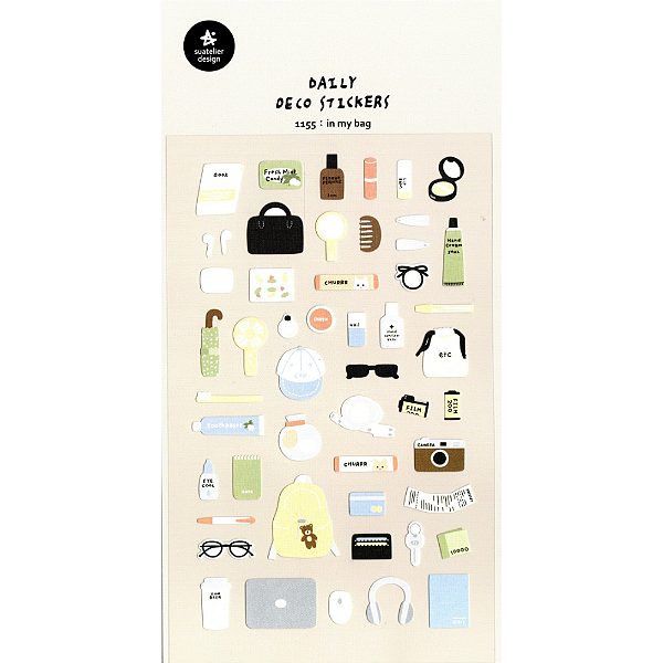 Adesivo Decorativo De Papel Suatelier In My Bag