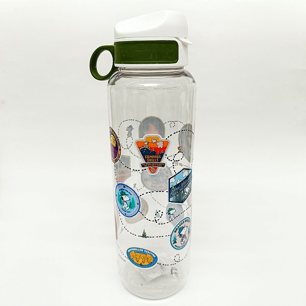 Garrafa Squeeze 1000ML Snoopy Viagem