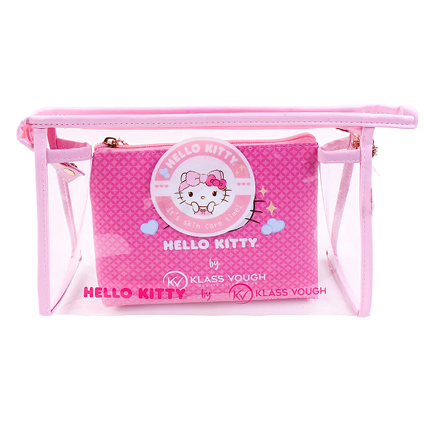 Kit 2 Necessaires Hello Kitty Pink
